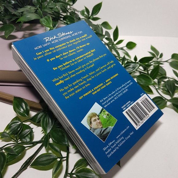 Book Rick Steves French Italian German Phrase Book Education Language Travel - Picture 4 of 8